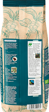 Pražená zrnková káva Caffé Crema de Peru dmBio