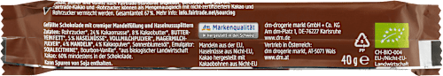 Schokoriegel Praliné mit Mandelfüllung dmBio