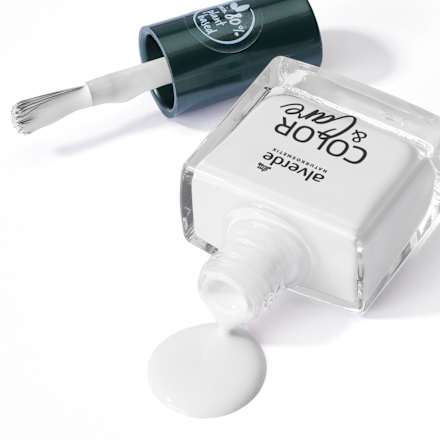 Nagellack Color & Care 20 Real White alverde NATURKOSMETIK
