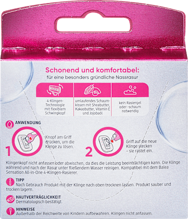 Rasierklingen Sensation Balea