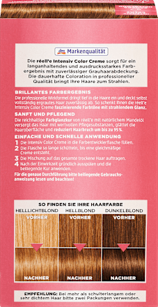 Intensiv Color Creme 8.7 Sahara Hellblond réell‘e