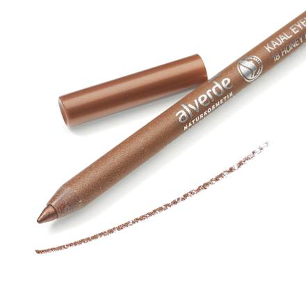 Svinčnik za oči Kajal, 18 Honey Brown alverde NATURKOSMETIK