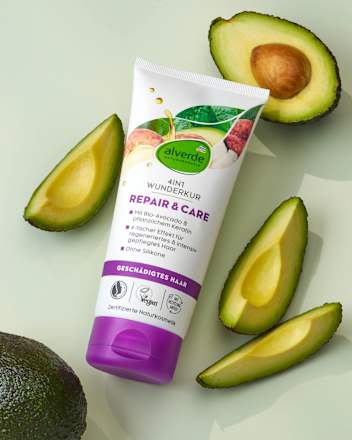 Haarkur 4in1 Repair Wunderkur alverde NATURKOSMETIK