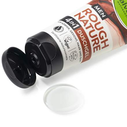 Душ гел 4в1 Rough Nature alverde NATURKOSMETIK MEN