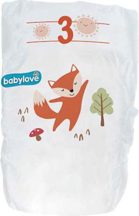 Пелени Premium, размер 3 Мidi (4-9 kg) babylove
