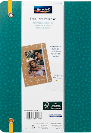 Foto Notizbuch No Rain Paradies