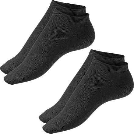 Sneakersocken schwarz Gr. 43-46 Fascino
