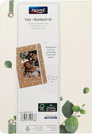 Foto Notizbuch Beautiful Moments Paradies