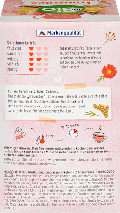 Kräutertee Frauentee dmBio