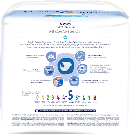 Premium plenice junior 5, 10-16 kg babylove