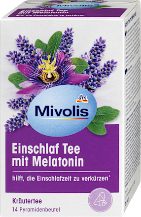 Zeliščni čaj z melatoninom (14 × 2,06 g) Mivolis