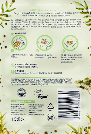 Lippenmaske Giraffe Balea