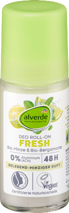 Deo roll-on FRESH, menta i bergamot alverde NATURKOSMETIK