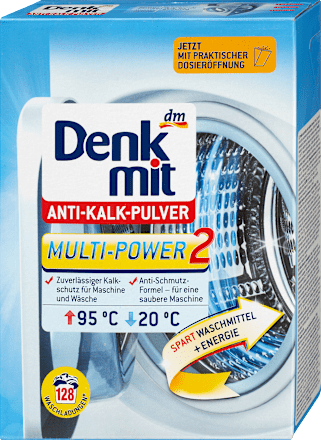 Entkalker Pulver für Waschmaschinen Denkmit