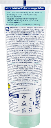Sensitiv Sonnencreme LSF 50 Überfüller SUNDANCE
