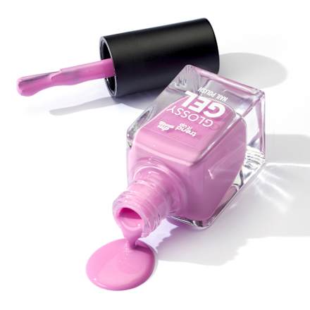 Lak za nohte Glossy Gel, 150 Light Purple trend !t up