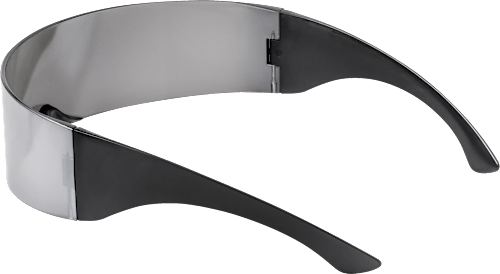 Futuristische Party-Brille, Monoshield SUNDANCE