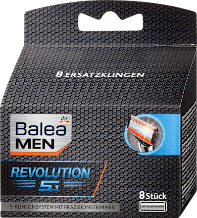 Nadomestne britvice s 5 rezili REVOLUTION 5.1  Balea MEN