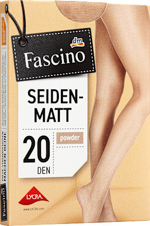 Strumpfhose seidenmatt powder Gr. 46/48, 20 DEN Fascino