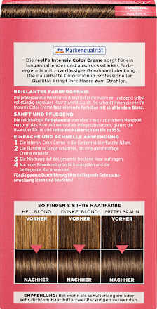 Tartós hajfesték, sötétszőke 6.0  réell‘e