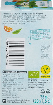 Kräutertee Halsliebe dmBio