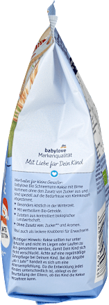 Bio Schneemann-Kekse babylove