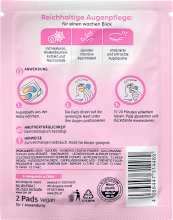 Pad-uri pentru ochi din hidrogel  Balea