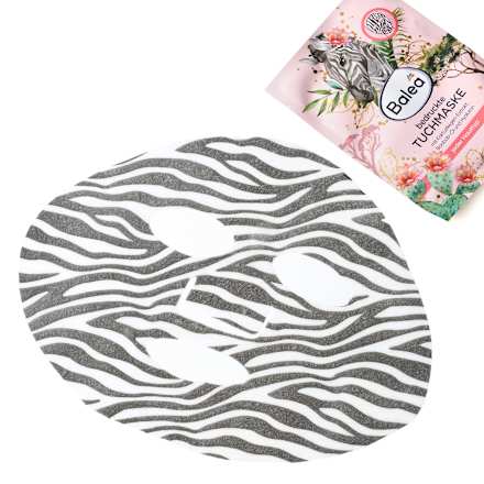 Bedruckte Tuchmaske Zebra Balea