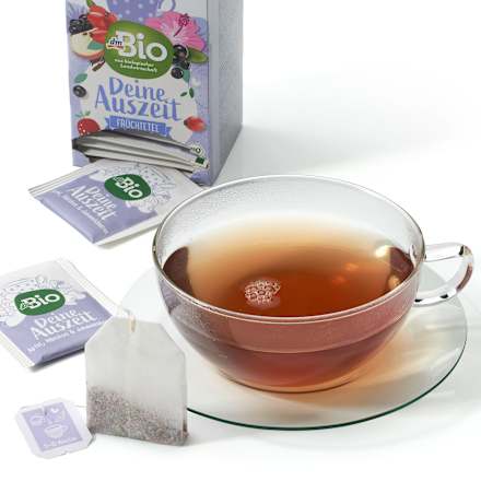 Био плодов чай Deine Auszeit (20 x 1,9 g) dmBio