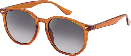 Sonnenbrille Damen transparent-braun SUNDANCE