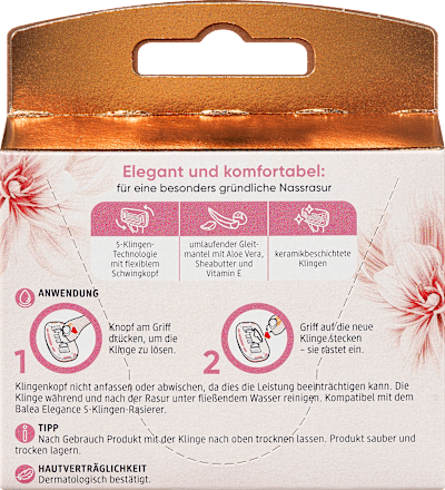 Elegance zamjenske patrone za brijanje Balea