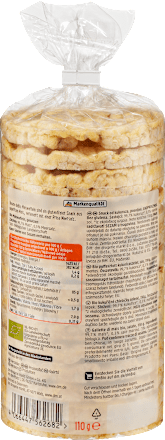 Bio puffasztott sós kukoricaszelet dmBio