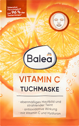 textilní maska s vitamínem C  Balea