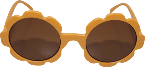 Sonnenbrille Kids gelb in Blütenoptik  SUNDANCE