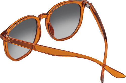 Sonnenbrille Damen transparent-braun SUNDANCE