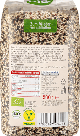 Quinoa dreierlei dmBio