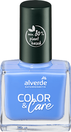 COLOR & Care lak za nokte - 120 Denim Blue alverde NATURKOSMETIK