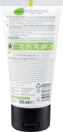 Cremă anti-riduri Q10    alverde NATURKOSMETIK MEN