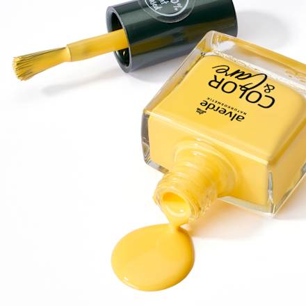 Nagellack Color & Care Nail Polish 110 Yellow Sunshine alverde NATURKOSMETIK