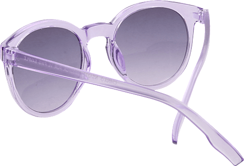 Sonnenbrille Kids lila transparent mit getönten Scheiben SUNDANCE