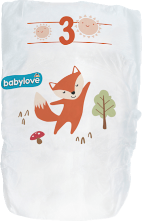Пелени Premium, размер 3 Мidi (4-9 kg) babylove