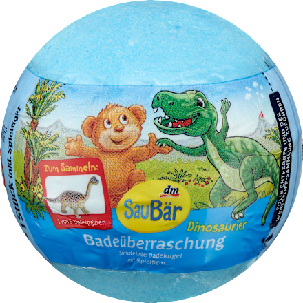 Kinder Badezusatz Badeüberraschung Dino SauBär