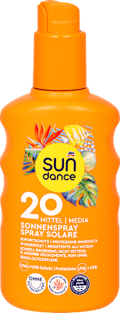 Sprej za sunčanje SPF 20 SUNDANCE