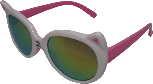 Sonnenbrille Kids mit Katzenohren und verspiegelten Scheiben SUNDANCE