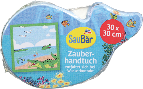 Krpica iz 100% bombaža 30 × 30 cm, več različic SauBär