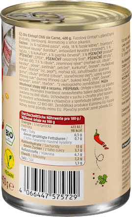 Danie jednogarnkowe, chili sin carne, wegańskie dmBio