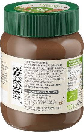 Schokocreme Haselnuss dmBio
