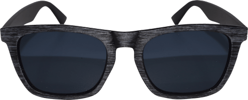 Sonnenbrille Erwachsene schwarz-grau in Holzoptik SUNDANCE