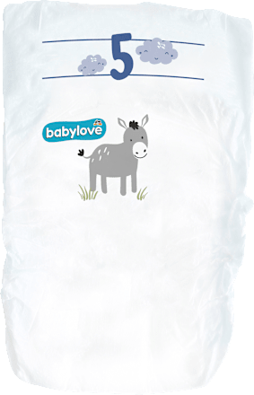 Pannolini premium misura 5 junior (10-16 kg) confezione mensile babylove
