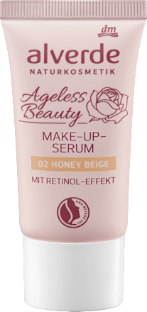Make-up Serum mit Retinol Effekt 02 Honey Beige alverde NATURKOSMETIK